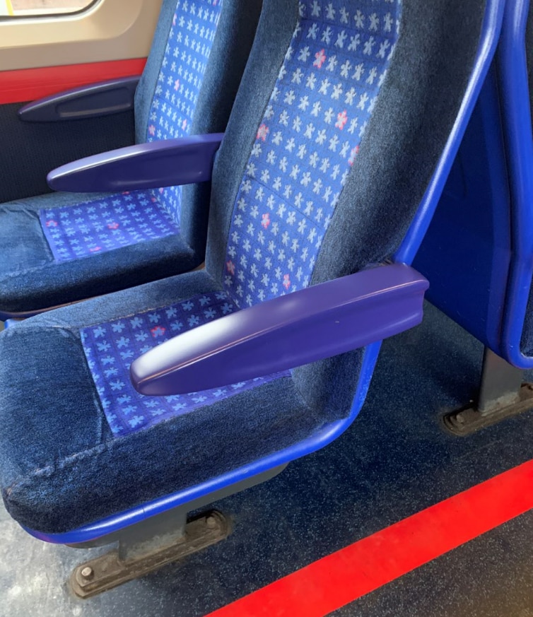 Train seats