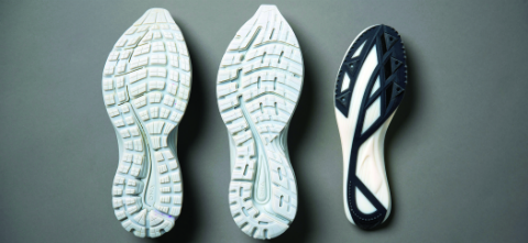 3D Printed prototyped shoe soles