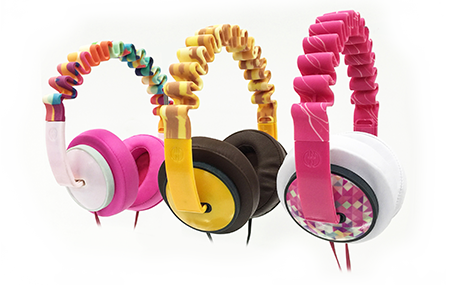 PolyJet 3D printed headphones